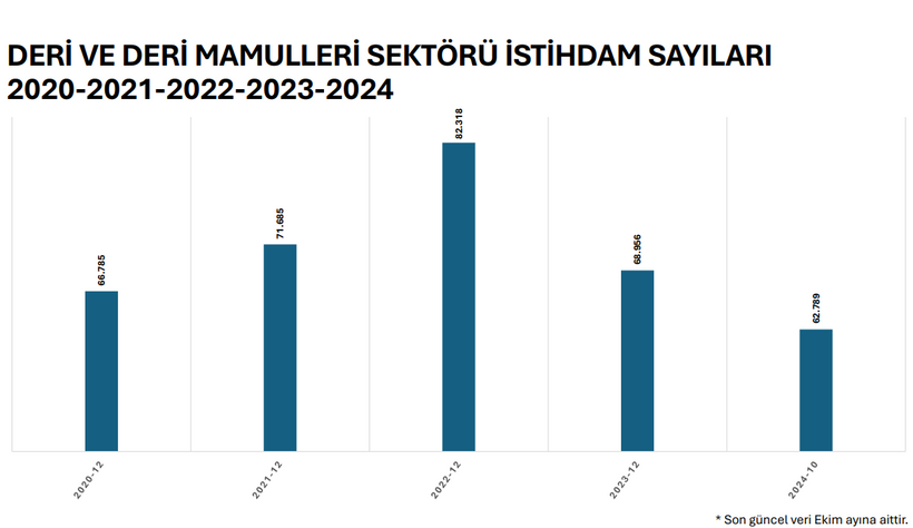 Deri Sektörü İstihdam Verileri